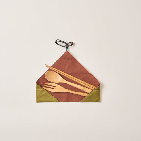 天然竹カトラリー 3点セット