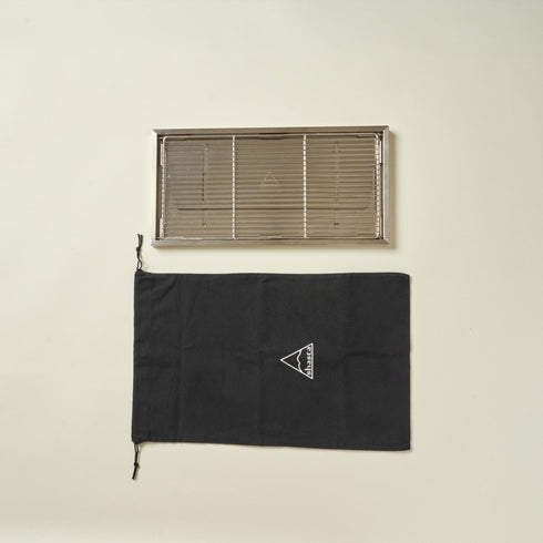 【shasta】折りたたみステンレスBBQグリル