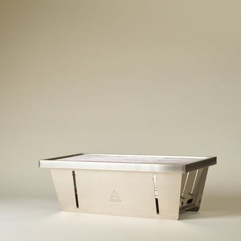 【shasta】折りたたみステンレスBBQグリル