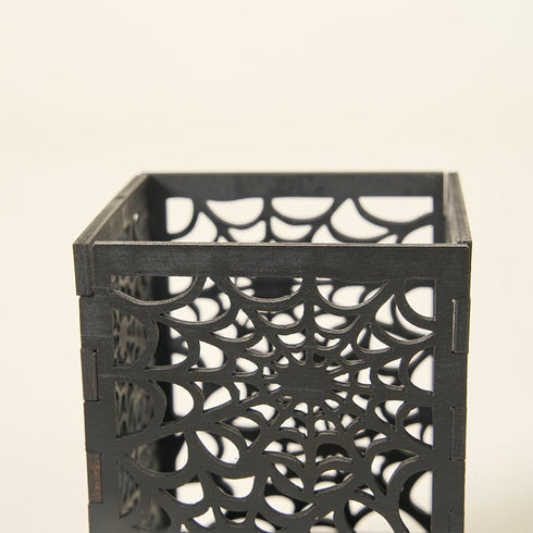 ウッドランタンシェード(スパイダー)